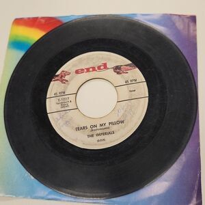 The Imperials Two People in the World Tears on My Pillow 45 RPM Vinyl Record